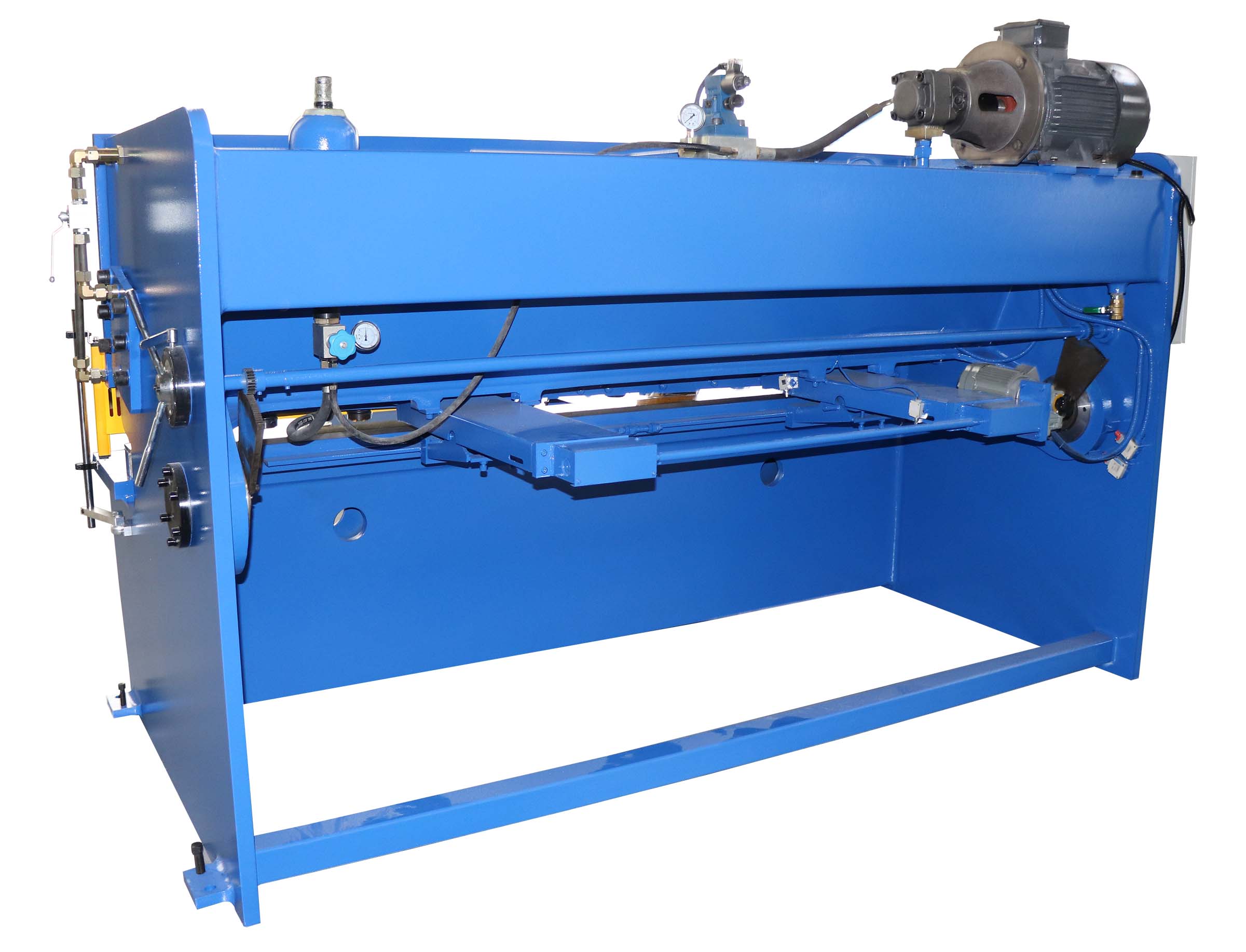 10x2500 swing beam shearin machine